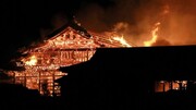 یک میراث جهانی در آتش سوخت | نابودی قلعه ۵۰۰ ساله ژاپنی‌ها در میانه جشن