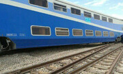 خروج قطار اهواز - اندیمشک از ریل | تصاویر وضعیت مسافران پس از حادثه