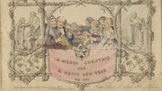 اولین کارت کریسمس چاپ شده جهان را ببینید | ارتباط اولین کارت کریسمس با چارلز دیکنز