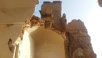 سقف اتاق‌های خانه تاریخی مقدم در کاشان برای سومین بار فرو ریخت