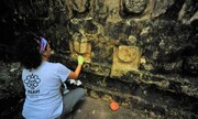 کشف بقایای کاخ باستانی مایاها
