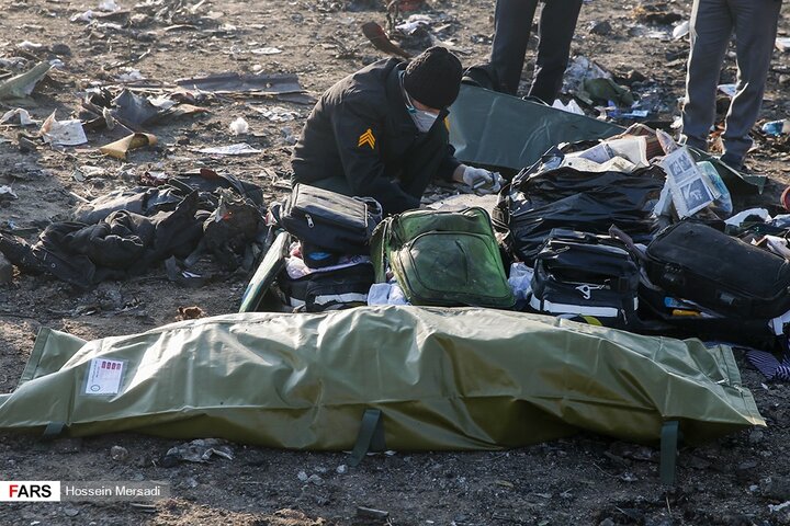 تحویل ۱۵۰ پیکر به خانواده‌های قربانیان سقوط هواپیمای اوکراینی