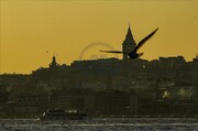 غروب استانبول + عکس