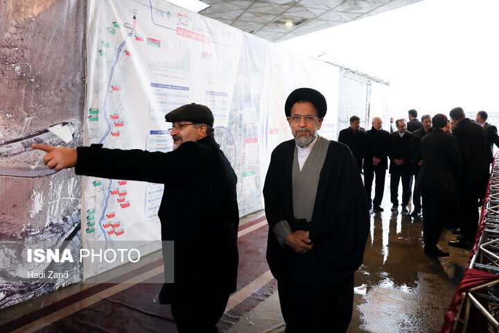 افتتاح منطقه یک آزادراه تهران-شمال با حضور رییس جمهور