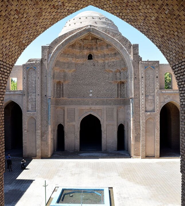 گردشگری مجازی؛ مسجد جامع ورامین یکی از قدیمی‌ترین بناهای شهر