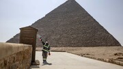اهرام ثلاثه مصر ضد عفونی شدند به امید زنده شدن گردشگری پس از کرونا