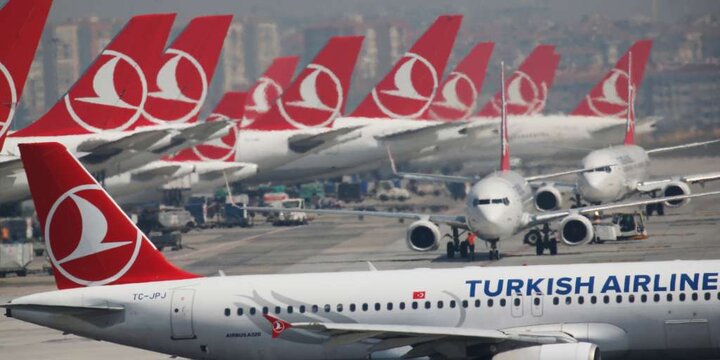 ترکیش ایرلاین تا اول خرداد پروازهایش را تعلیق کرد