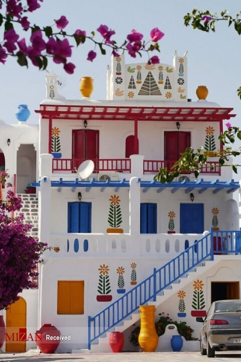 خانه‌های رنگی در سراسر جهان