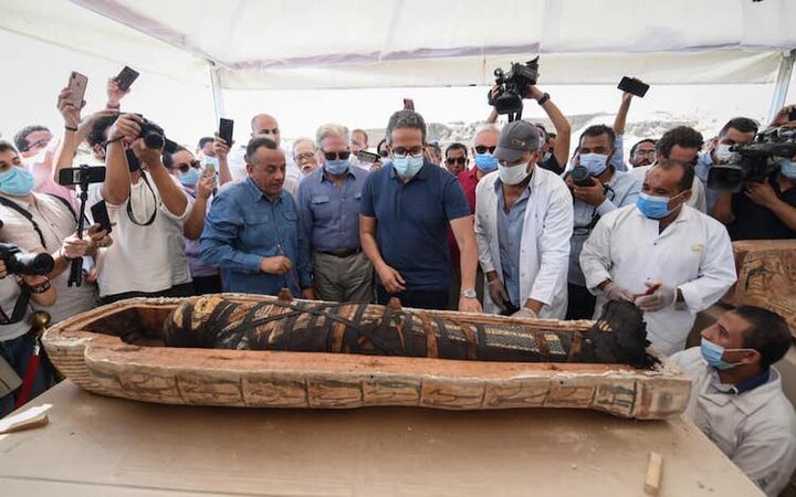 بازگشایی تابوت ۲۶۰۰ ساله مصری | راز ۵۹ مومیایی چیست؟