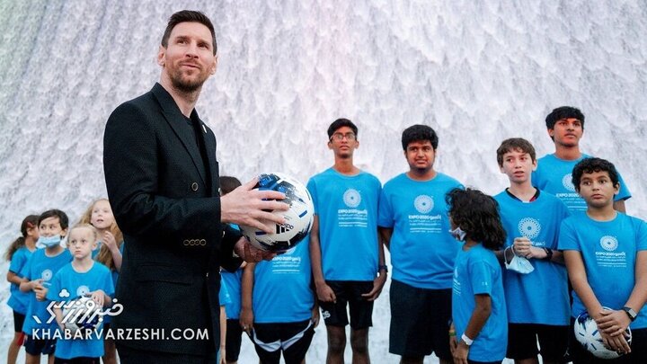 مسی فوق ستاره فوتبال جهان در چند کیلومتری ایران | هدیه نجومی اماراتی‌ها به مسی پس از دیدار از اکسپوی دبی