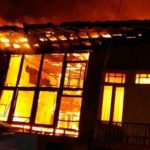 خانه تاریخی دریابیگی در لنگرود در آتش سوخت