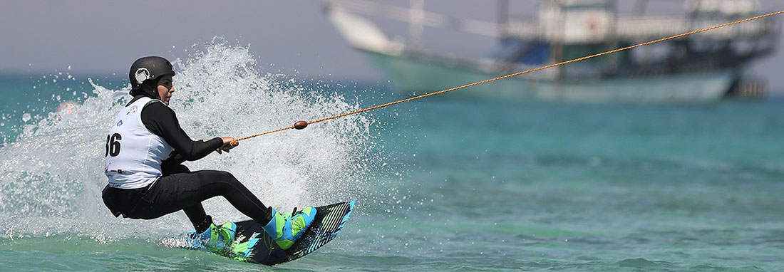 راه‌اندازی اسکی روی آب برای اولین بار در خلیج چابهار