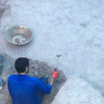 کشف دیوار خشتی بی‌نظیر در تپه اشرف اصفهان