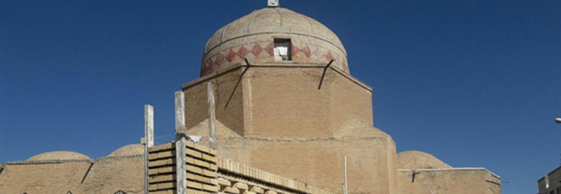سامان‌دهی محوطه مسجدجامع 700ساله گلپایگان