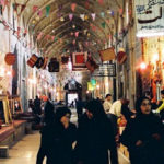 فیلم | سیل به بازار تاریخی وکیل شیراز رسید