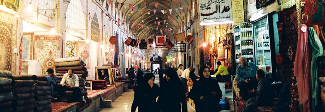 فیلم | سیل به بازار تاریخی وکیل شیراز رسید