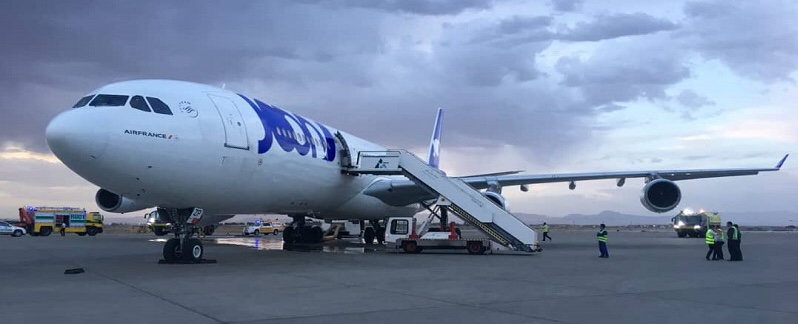 هواپیمای فرانسوی به سرنوشت هواپیمای نروژی گرفتار نشد | ترک اصفهان پس از رفع نقص فنی