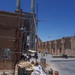 واکنش میراث فرهنگی به عملیات عمرانی یک فروشگاه در حریم مسجد جامع تاریخی یزد | امکان تملک این بنا فعلا وجود ندارد