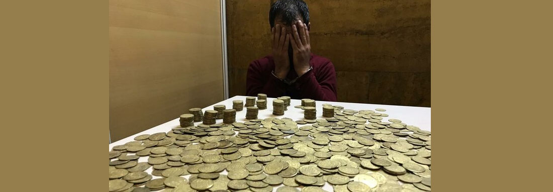 کشف سکه‌های اشکانی در زمان معامله قاچاقچیان در خوزستان